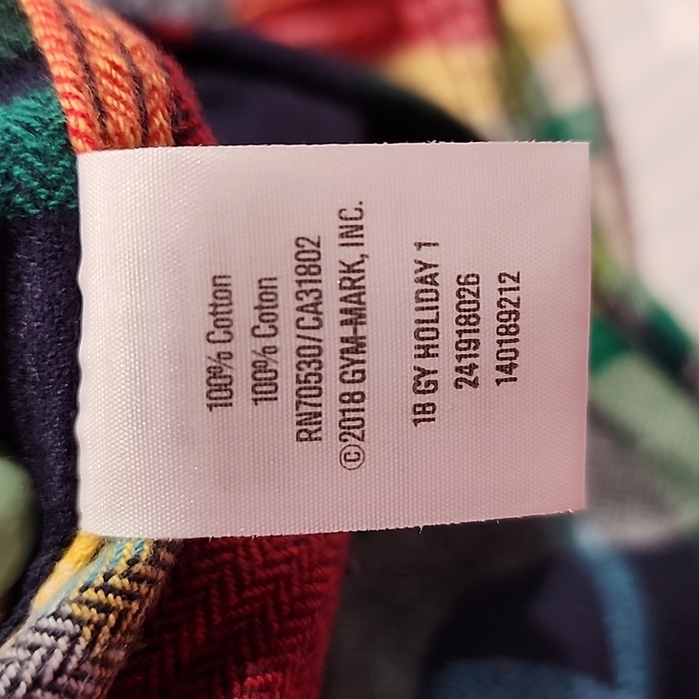 Gymboree Boys Button Down Flannel Shirt Size XL (14) - Picture 5 of 5